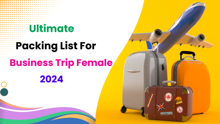 2 week business trip packing list female